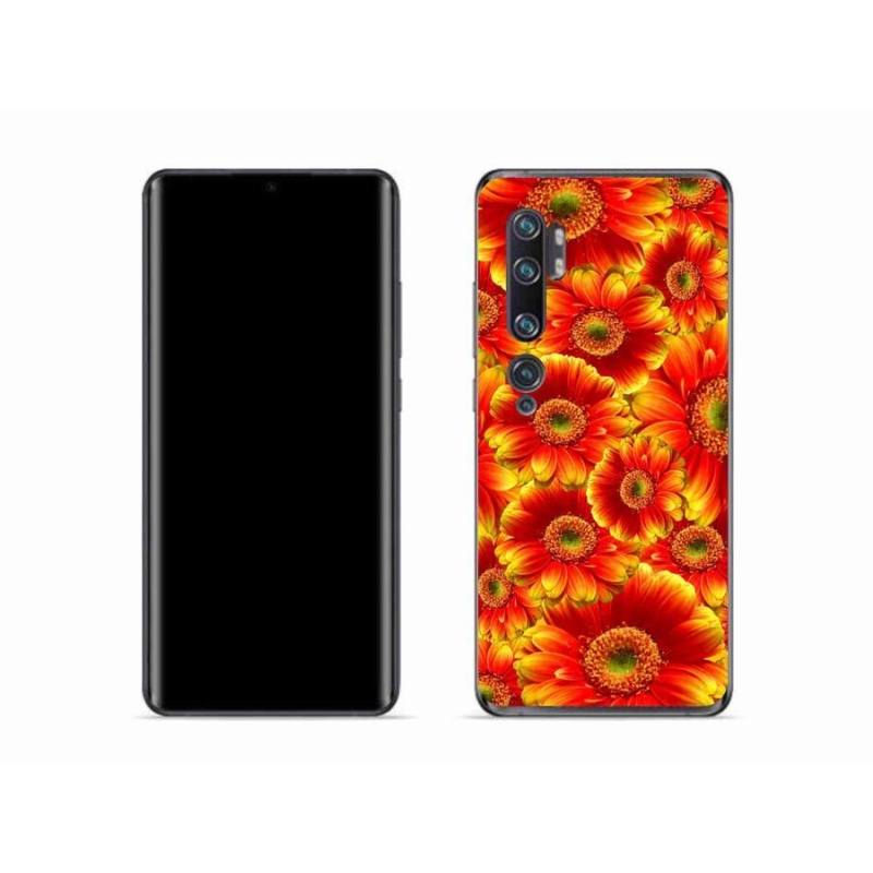 Gél borítás mmCase a Xiaomi Mi Note 10 készülékhez - gerbera 1