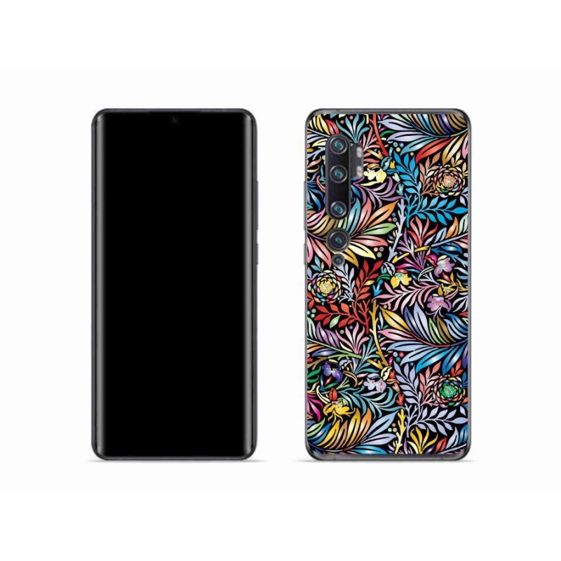 Gél borító mmCase a Xiaomi Mi Note 10 - virágok 5