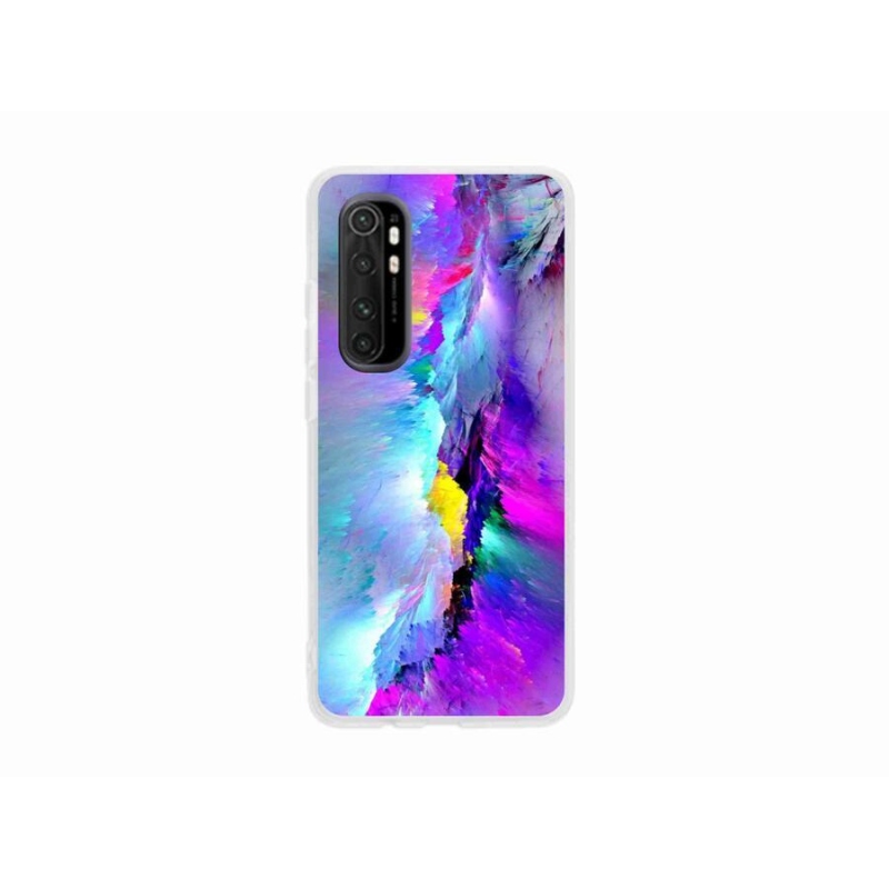 Zselés borítás mmCase a Xiaomi Mi Note 10 Lite készülékhez - absztrakt