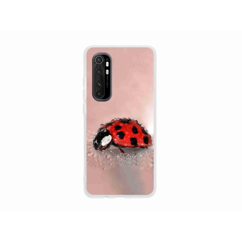 Gél borítás mmCase a Xiaomi Mi Note 10 Lite készülékhez - katicabogár