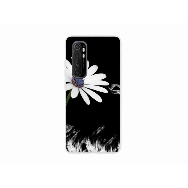 Gél borítás mmCase a Xiaomi Mi Note 10 Lite készülékhez - fehér virág