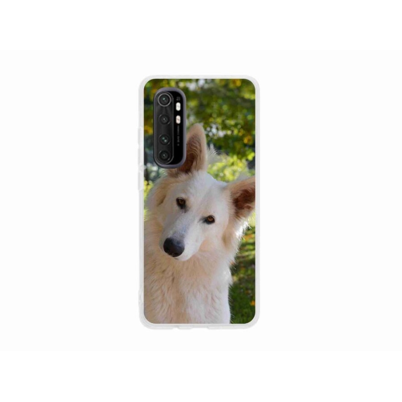 Gél borítás mmCase a Xiaomi Mi Note 10 Lite készülékhez - fehér Swiss Shepherd 1