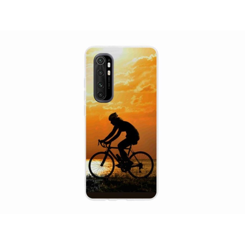 Gél borító mmCase a Xiaomi Mi Note 10 Lite számára - kerékpározás