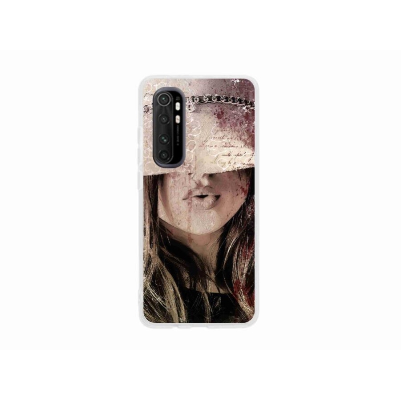 Gél borítás mmCase a Xiaomi Mi Note 10 Lite készülékhez - lány