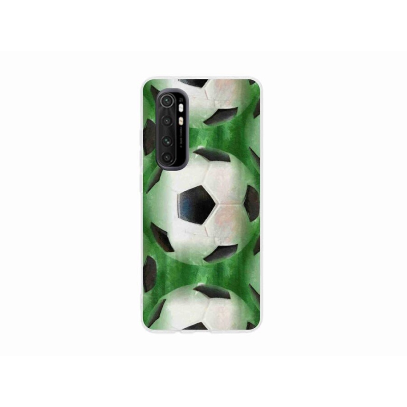Gél borítás mmCase a Xiaomi Mi Note 10 Lite számára - focilabda