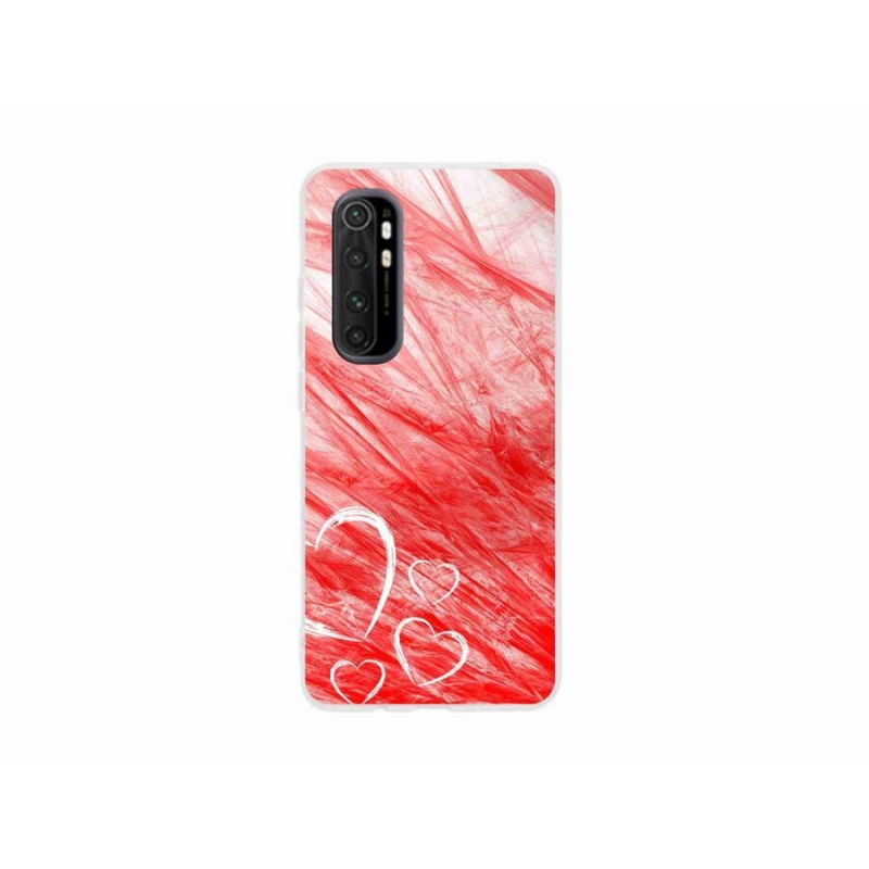 Gél borító mmCase a Xiaomi Mi Note 10 Lite készülékhez - szív