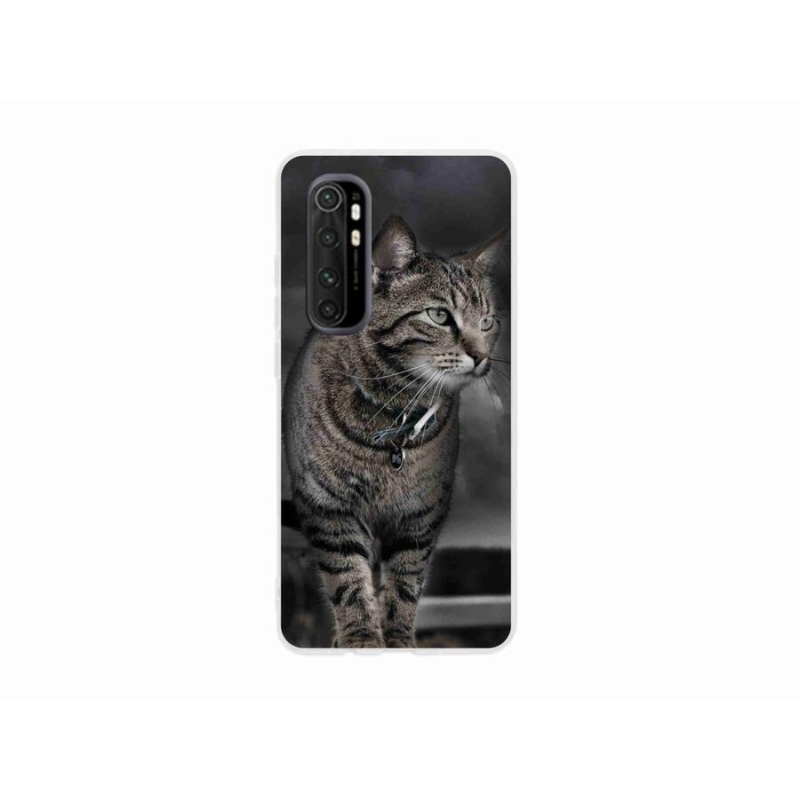 Gél borítás mmCase a Xiaomi Mi Note 10 Lite készülékhez - macska