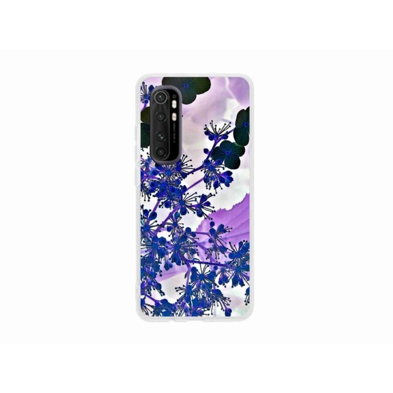 Gél borítás mmCase a Xiaomi Mi Note 10 Lite készülékhez - hortenzia virág