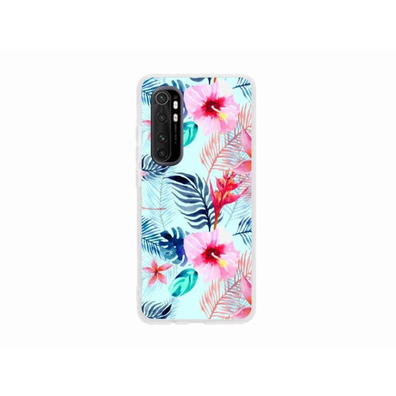 Gél borítás mmCase a Xiaomi Mi Note 10 Lite készülékhez - virágok