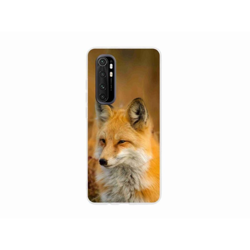 Zselés borítás mmCase a Xiaomi Mi Note 10 Lite készülékhez - róka