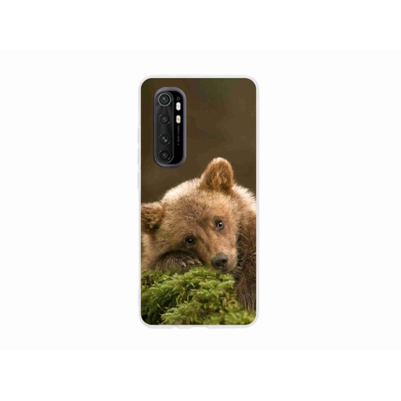 Gél borítás mmCase a Xiaomi Mi Note 10 Lite készülékhez - medve