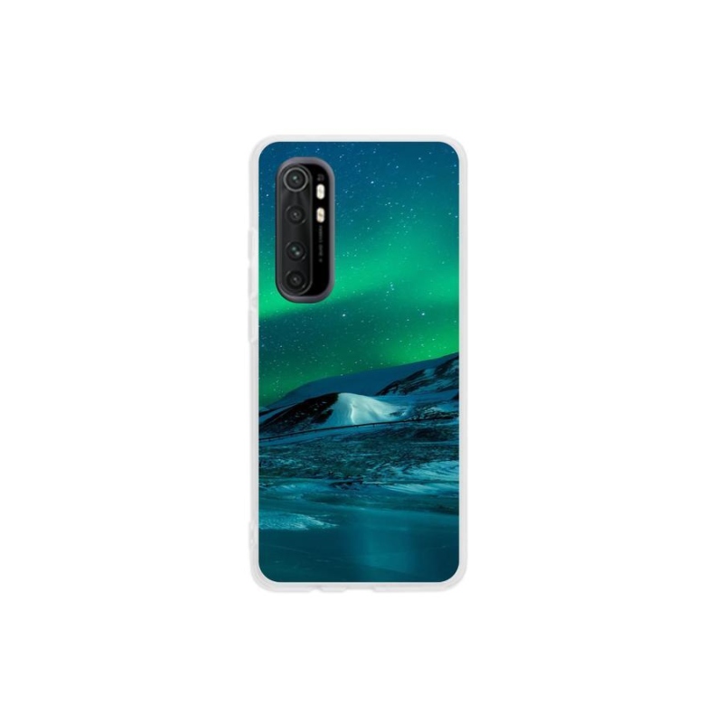 Gél borító mmCase a Xiaomi Mi Note 10 Lite készülékhez - sarki fény