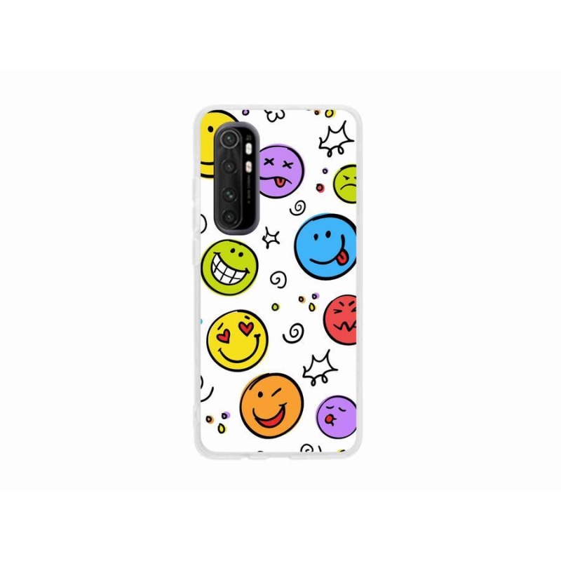 Gél borítás mmCase a Xiaomi Mi Note 10 Lite készülékhez - smiley-k