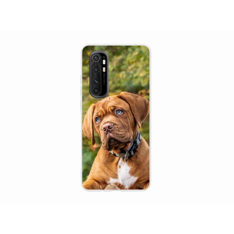 Gél borítás mmCase a Xiaomi Mi Note 10 Lite készülékhez - kölyökkutyakék