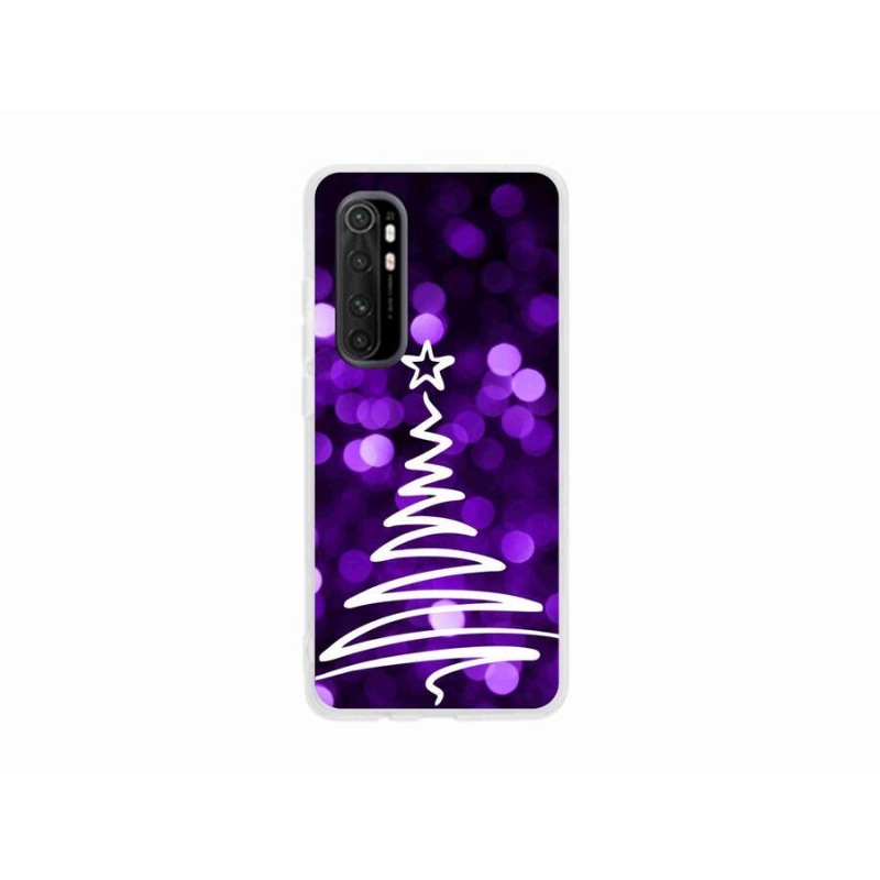 Gél borítás mmCase a Xiaomi Mi Note 10 Lite készülékhez - fa