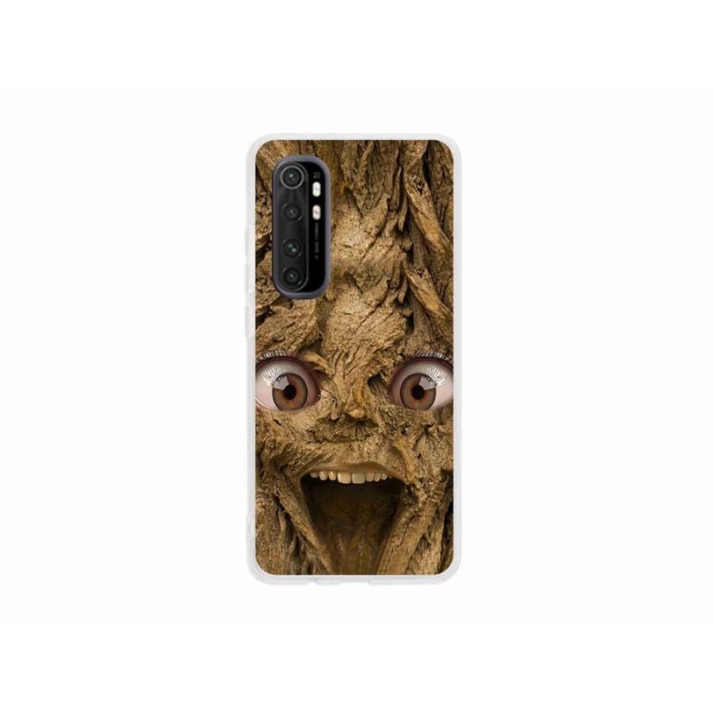 Gél borítás mmCase a Xiaomi Mi Note 10 Lite készülékhez - vidám fa szemekkel