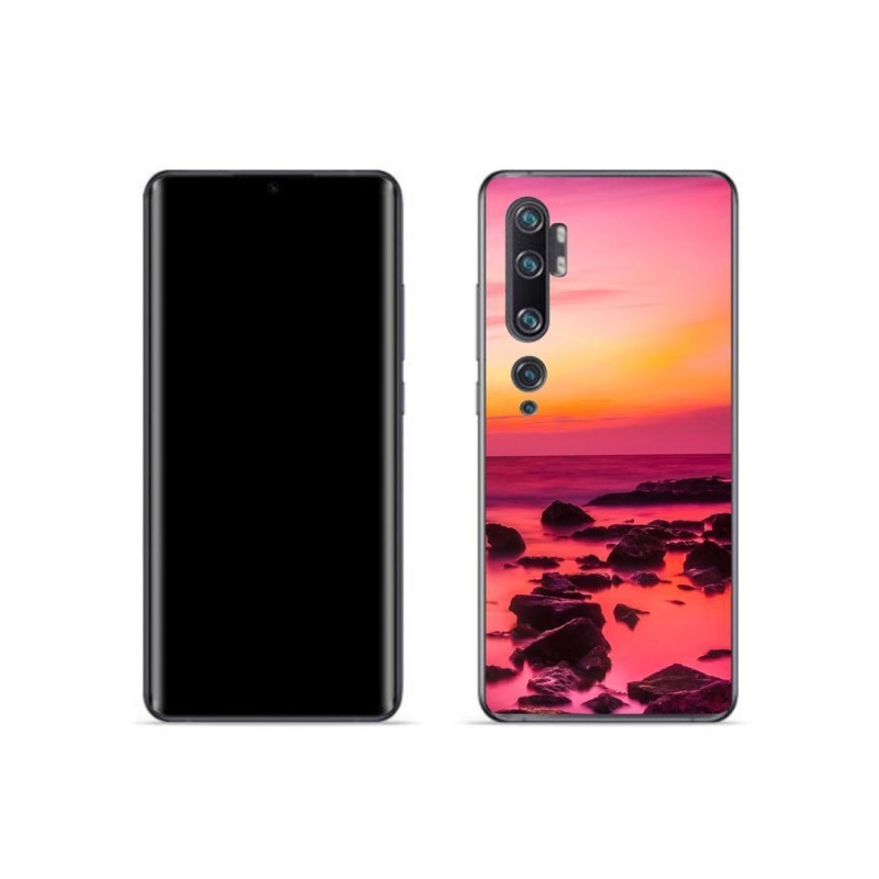 Gél borítás mmCase a Xiaomi Mi Note 10 készülékhez - tenger és ragyogás
