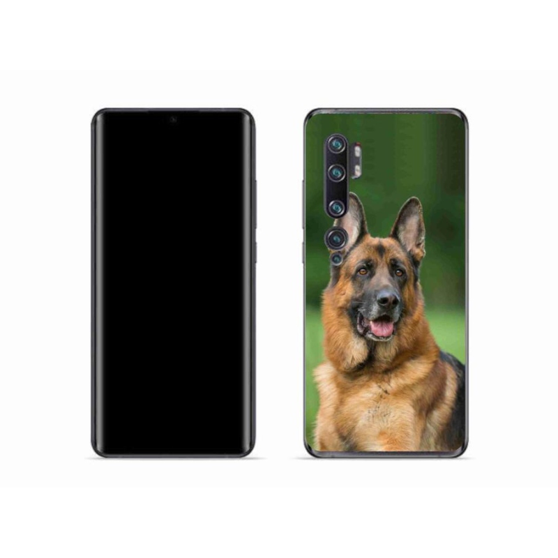 Gél borítás mmCase a Xiaomi Mi Note 10 készülékhez - Német juhászkutya