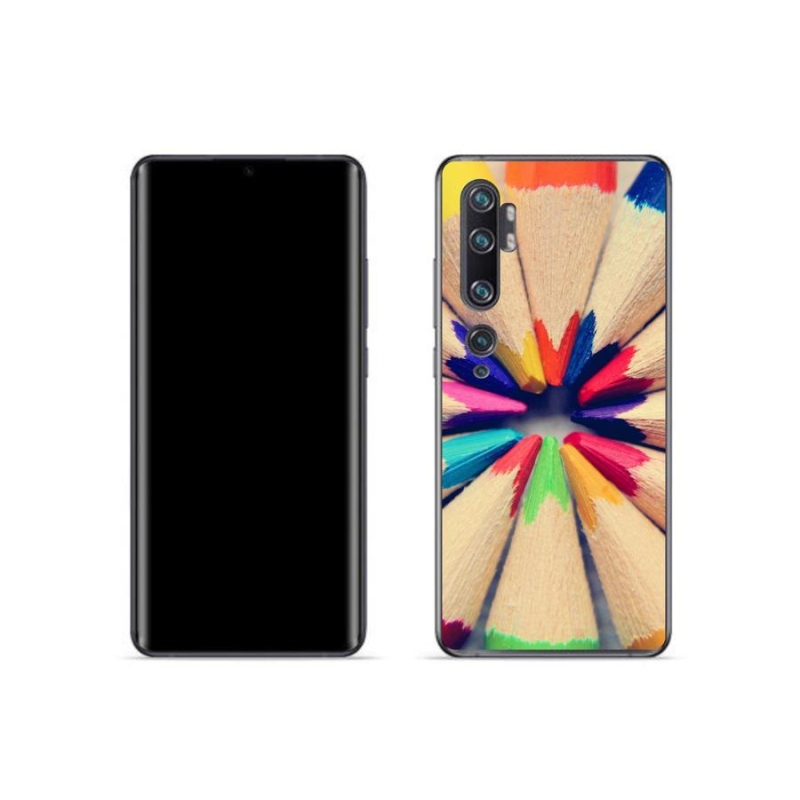 Gél borítás mmCase a Xiaomi Mi Note 10 készülékhez - zsírkréták