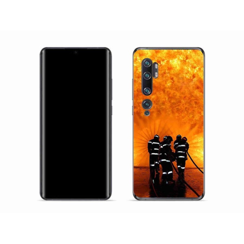 Gél borítás mmCase a Xiaomi Mi Note 10 - tűz