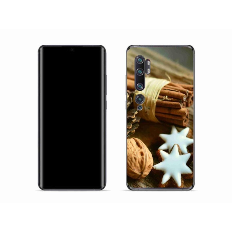 Gél borítás mmCase a Xiaomi Mi Note 10 készülékhez - fahéj és mézeskalács