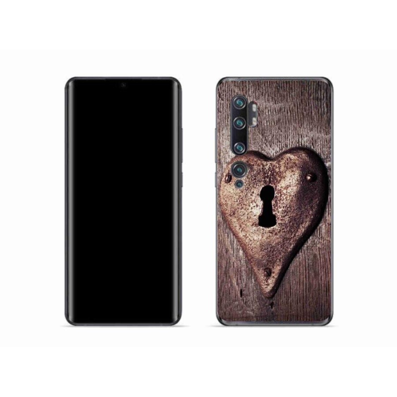 Gél borítás mmCase a Xiaomi Mi Note 10 készülékhez - szív alakú zár