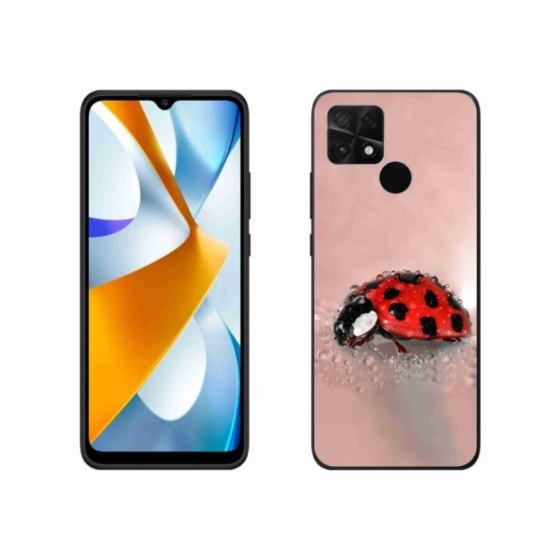 Gél borítás mmCase a Xiaomi Poco C40 készülékhez - katicabogár