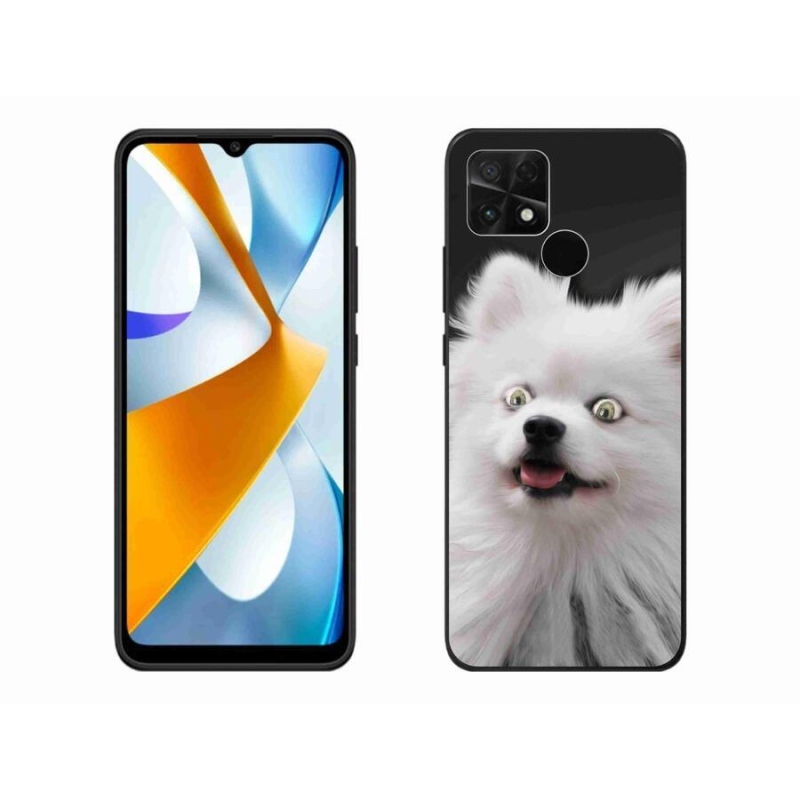 Gél borítás mmCase a Xiaomi Poco C40 készülékhez - fehér tipp