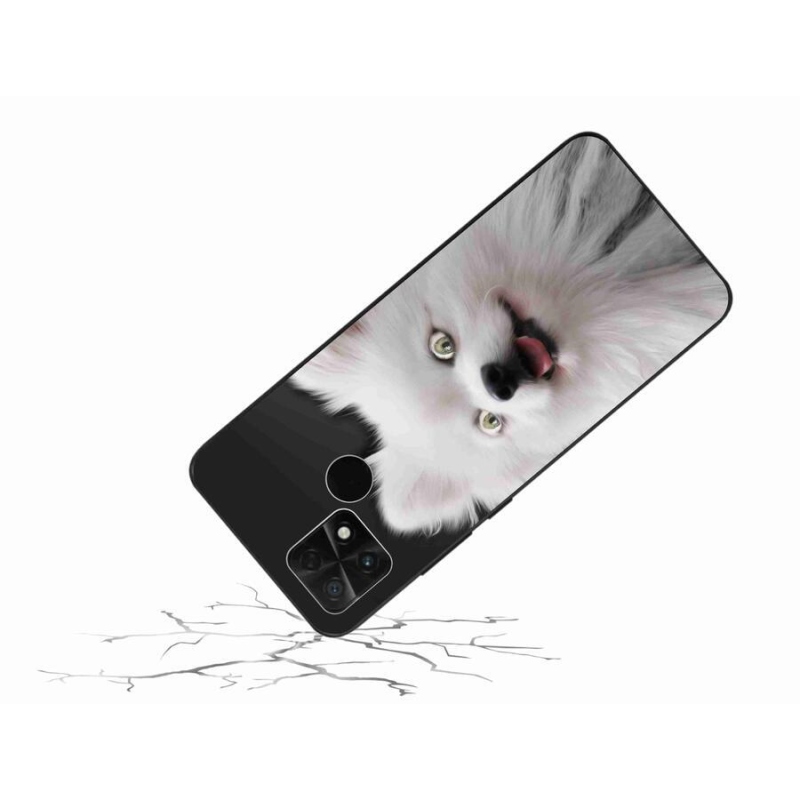 Gél borítás mmCase a Xiaomi Poco C40 készülékhez - fehér tipp