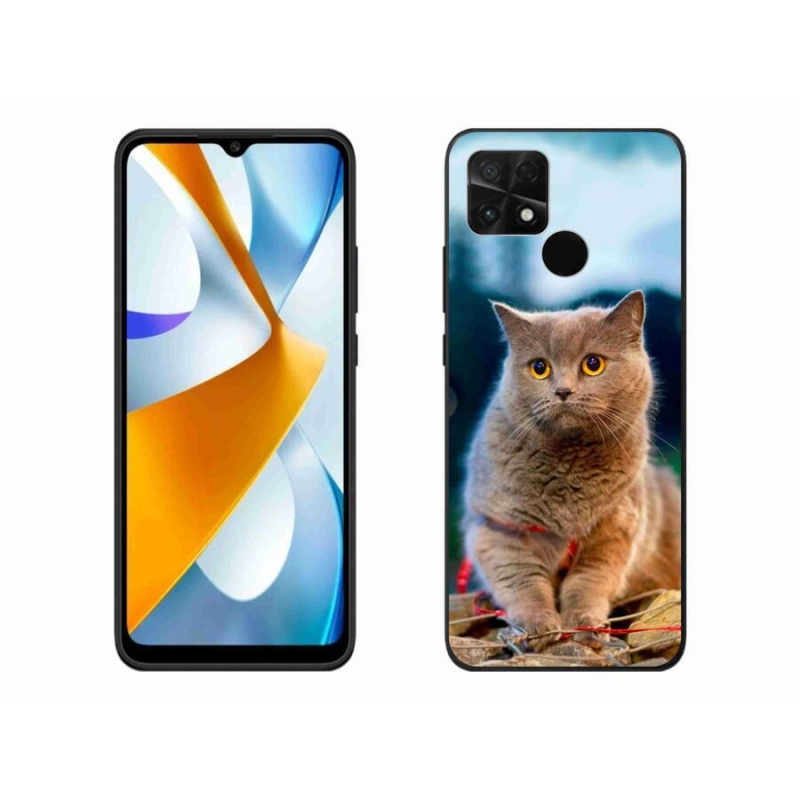 Gél borítás mmCase a Xiaomi Poco C40 készülékhez - brit kék 2