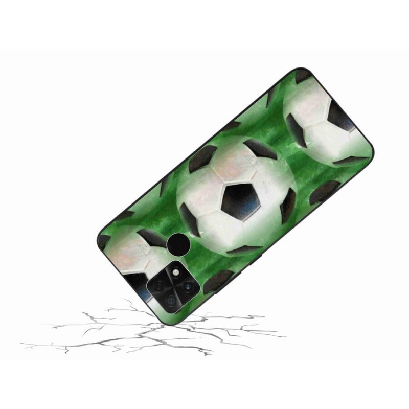 Gél borítás mmCase a Xiaomi Poco C40-hez - focilabda