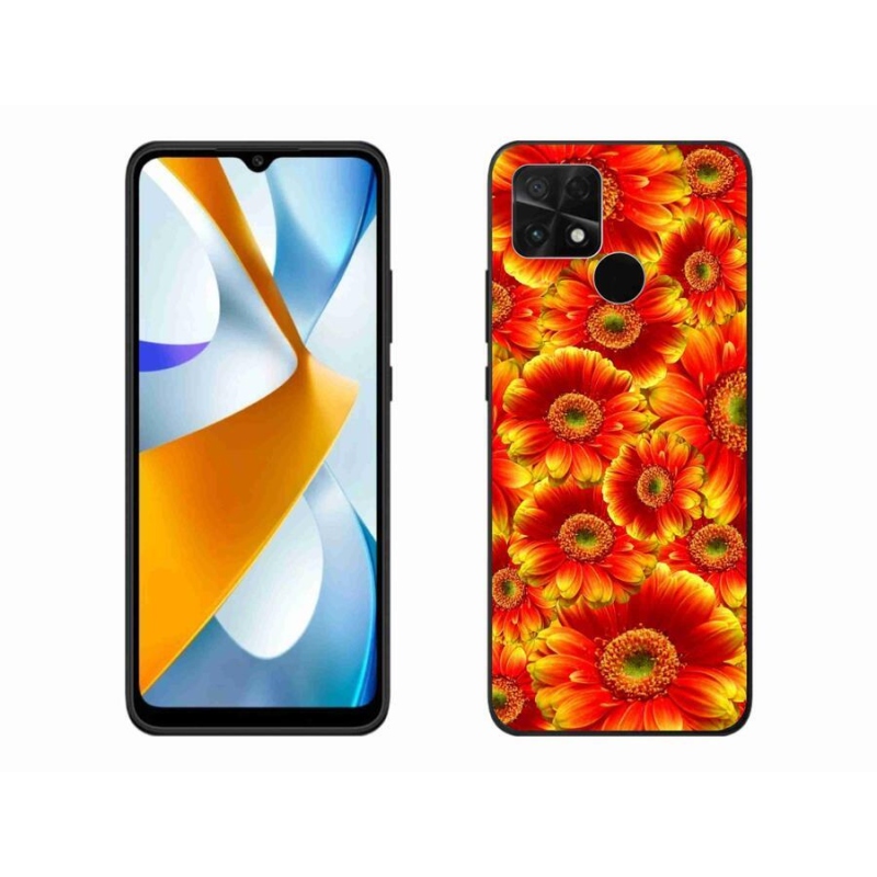 Gél borítás mmCase a Xiaomi Poco C40 készülékhez - gerbera 1
