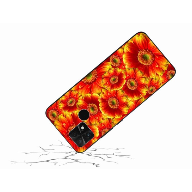 Gél borítás mmCase a Xiaomi Poco C40 készülékhez - gerbera 1
