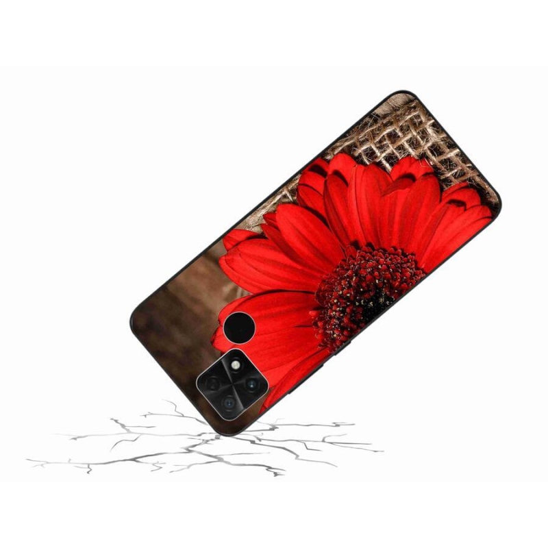 Gél borítás mmCase a Xiaomi Poco C40 készülékhez - gerbera