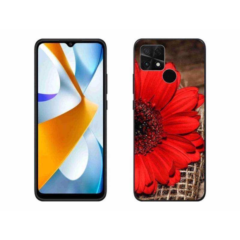 Gél borítás mmCase a Xiaomi Poco C40 készülékhez - gerbera