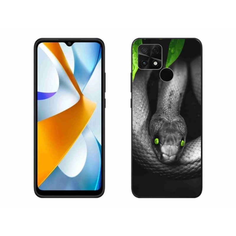 Gél borítás mmCase a Xiaomi Poco C40 készülékhez - kígyó