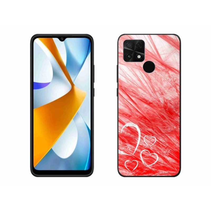 Gél borítás mmCase a Xiaomi Poco C40 készülékhez - szív