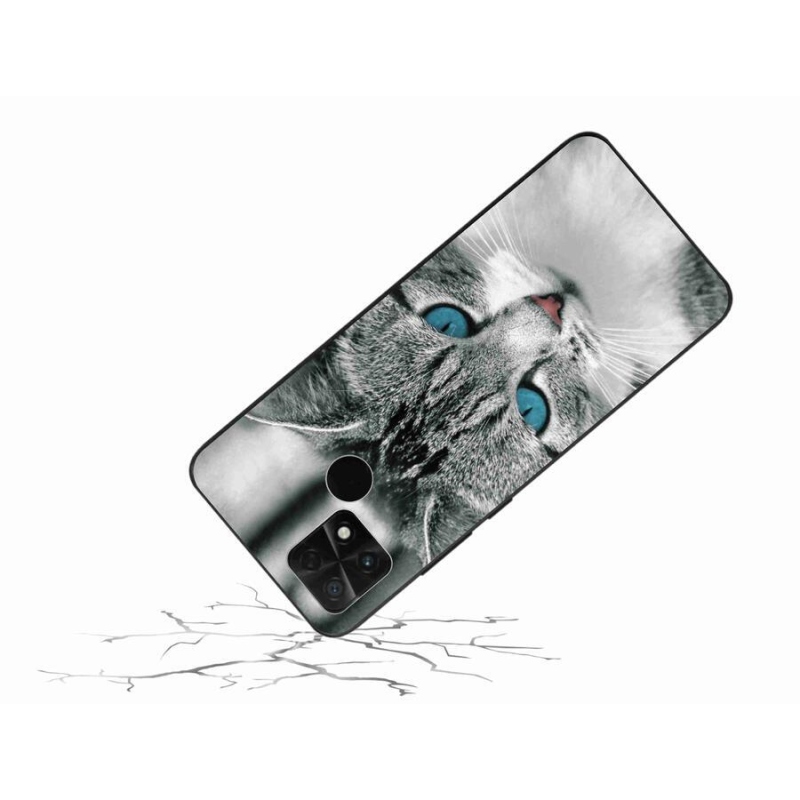 Gél borítás mmCase a Xiaomi Poco C40 készülékhez - cat view 1