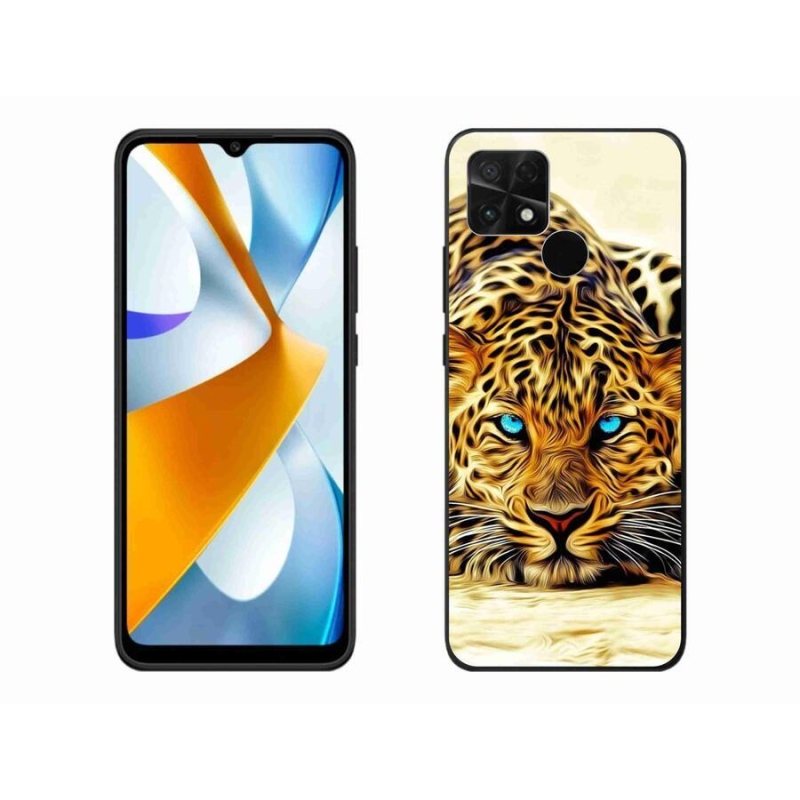 Gél borító mmCase a Xiaomi Poco C40 készülékhez - rajzfilm tigris