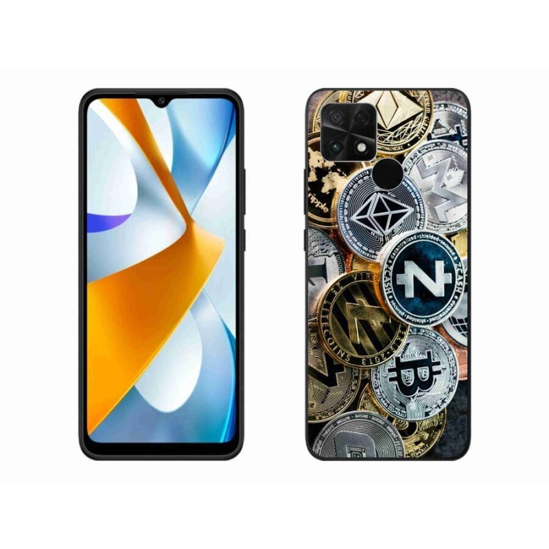 Gél borítás mmCase a Xiaomi Poco C40 számára - kriptovaluták