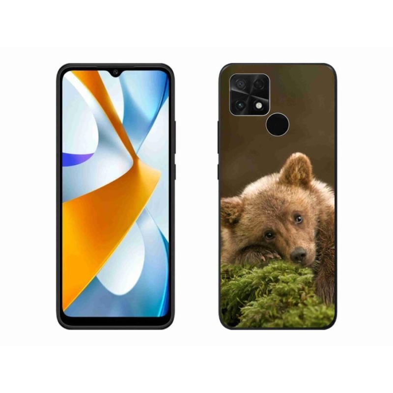 Gél borítás mmCase a Xiaomi Poco C40-hez - medve