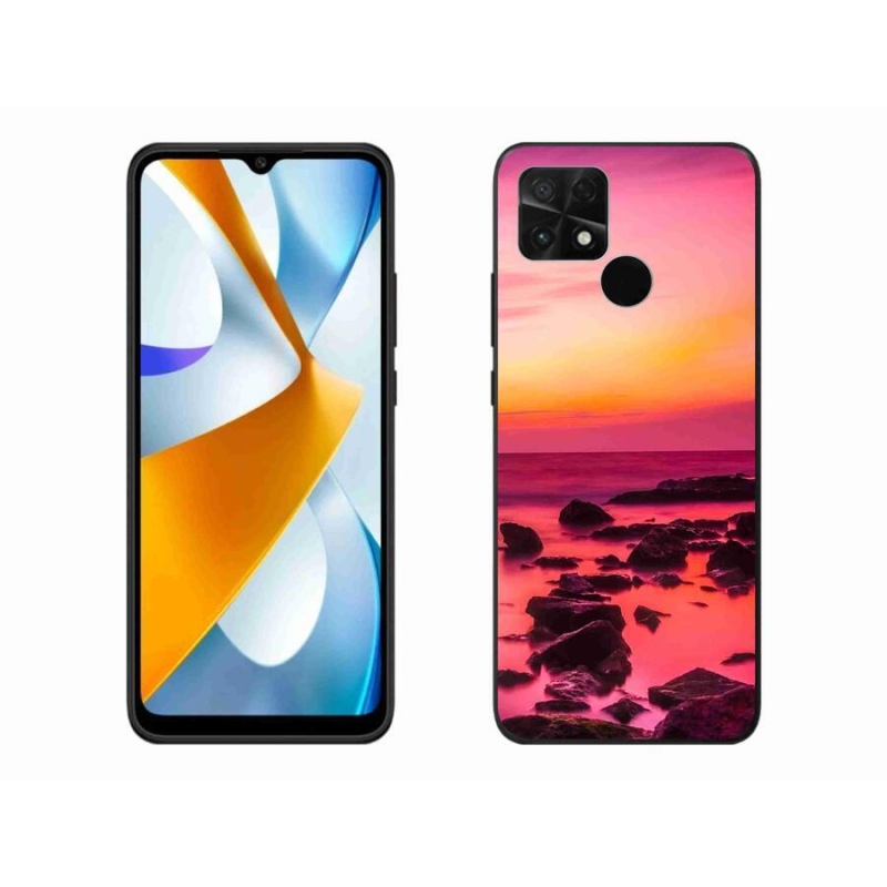 Gél borítás mmCase a Xiaomi Poco C40 készülékhez - tenger és ragyogás
