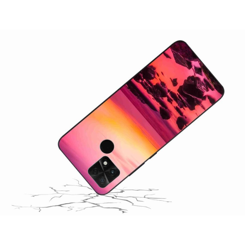 Gél borítás mmCase a Xiaomi Poco C40 készülékhez - tenger és ragyogás