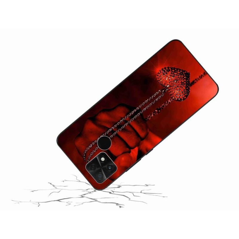 Gél borítás mmCase a Xiaomi Poco C40-hez - nyaklánc