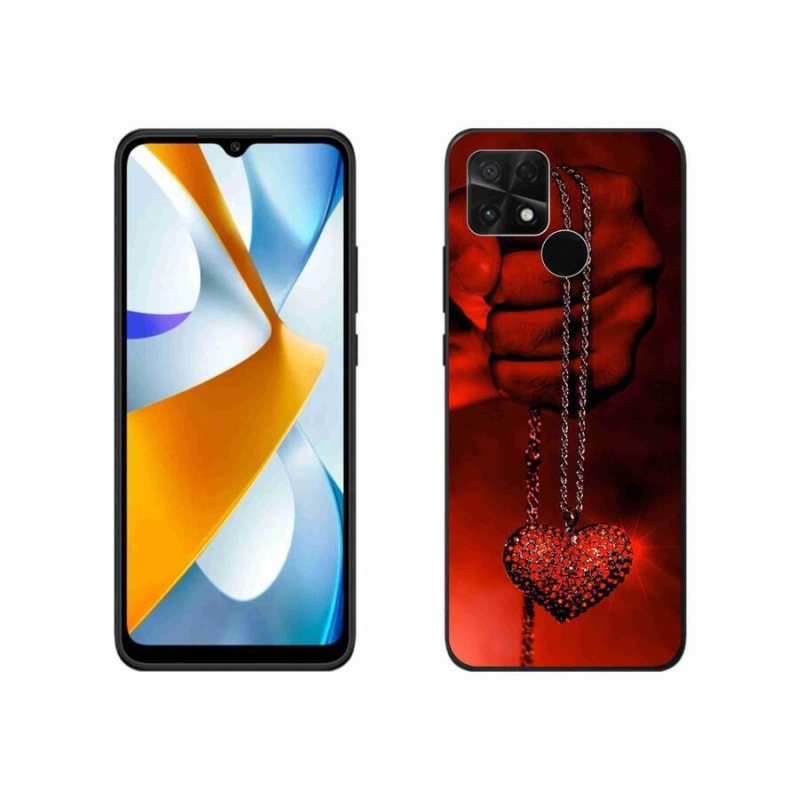 Gél borítás mmCase a Xiaomi Poco C40-hez - nyaklánc