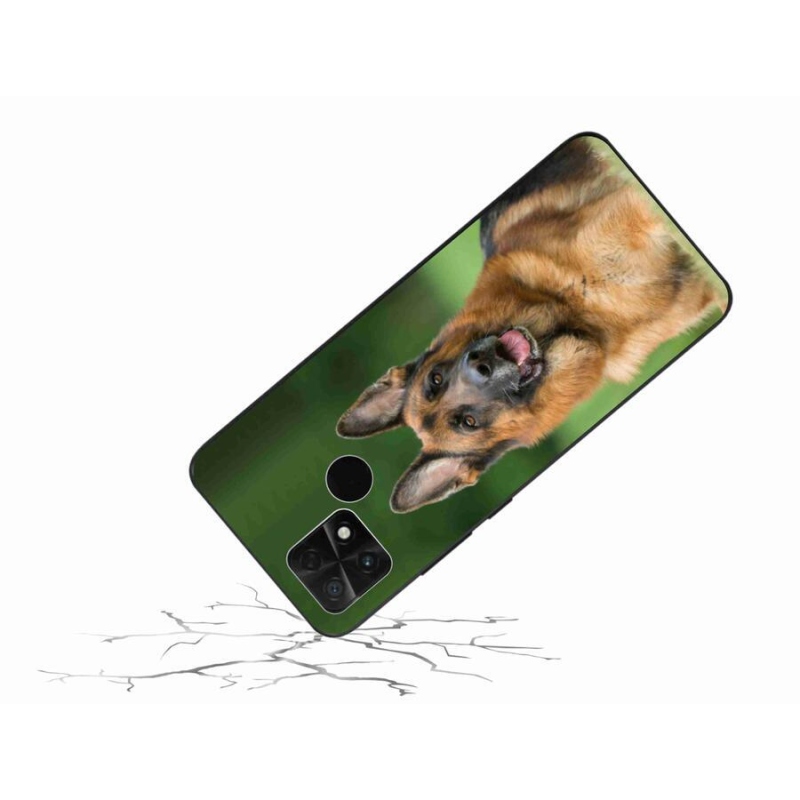 Gél borítás mmCase a Xiaomi Poco C40-hez - Német juhászkutya