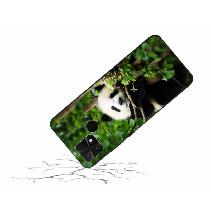 Gél borítás mmCase a Xiaomi Poco C40 készülékhez - panda