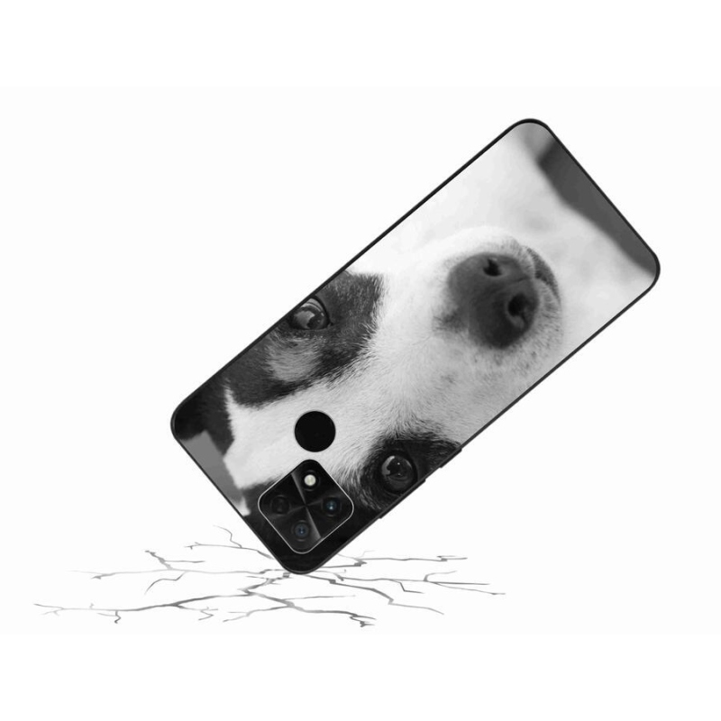 Gél borítás mmCase a Xiaomi Poco C40 készülékhez - kutya