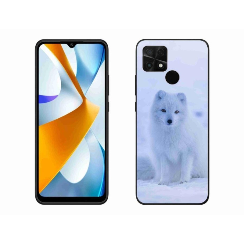Gél borítás mmCase a Xiaomi Poco C40 készülékhez - polár róka