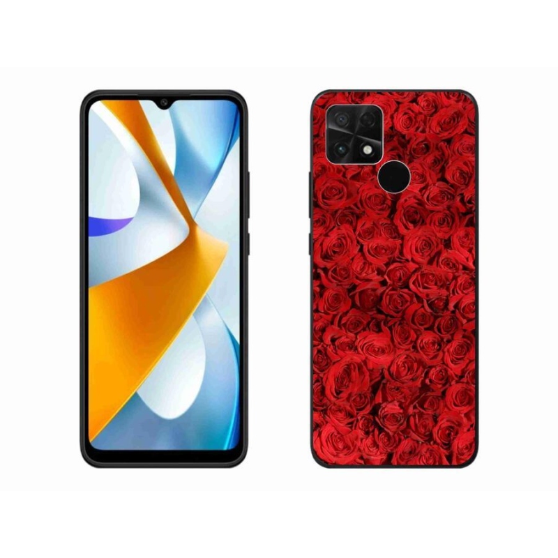 Gél borítás mmCase a Xiaomi Poco C40 készülékhez - rózsaszínű